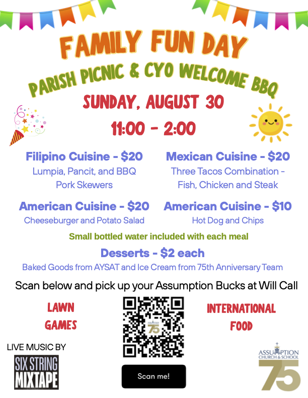 Family Fun Day BBQ Flyer