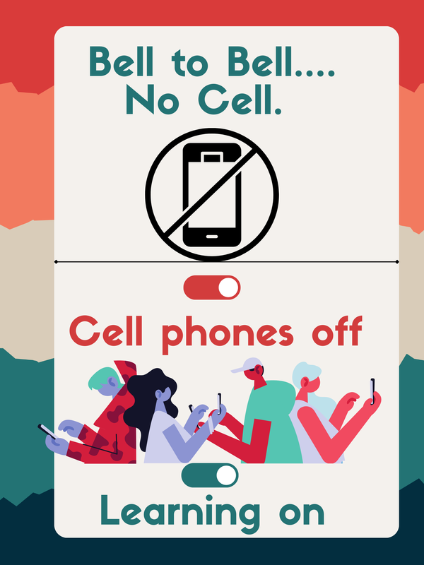 no cell phones
