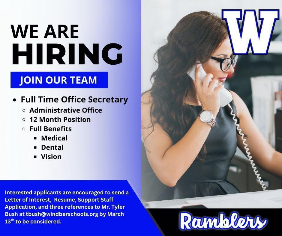 Secretarial Position