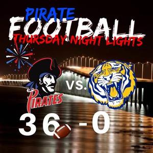 Congratulations to our PCMS football team for an outstanding Homecoming win against the Bay Tigers!!