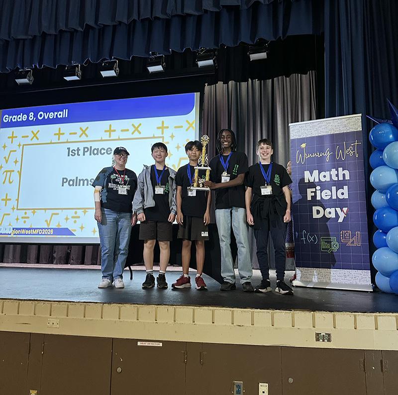 Math Field Day winners