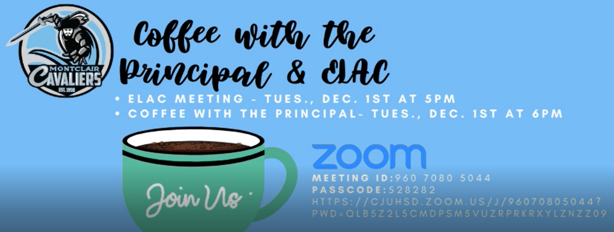 Coffee with the Principal