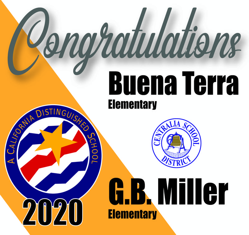 BT and MI California Distinguished School