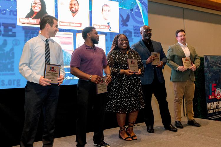 Memphis School of Excellence 15 Year Award Winners