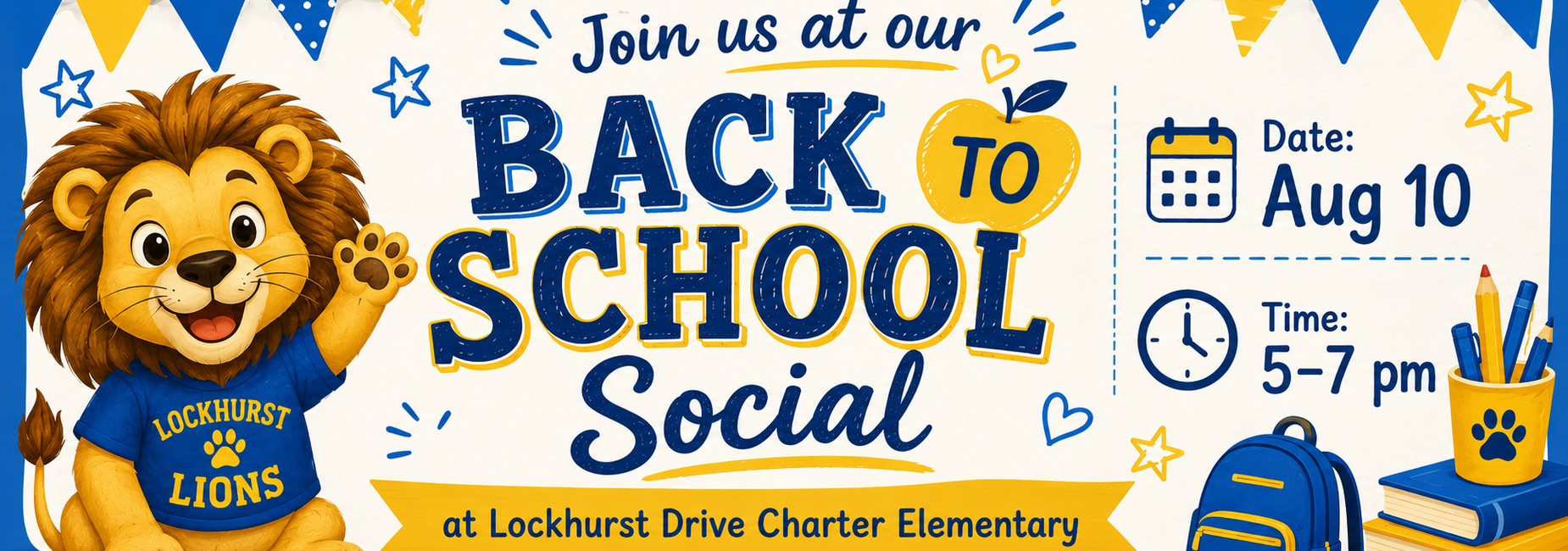 Back to School Social
