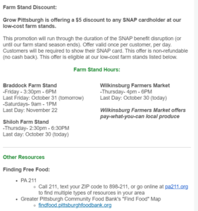 grow pittsburgh flyer - all content is included in the article