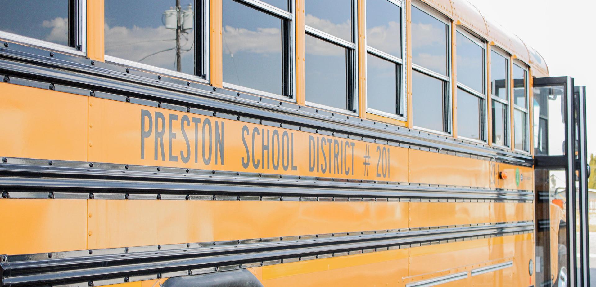Preston School District Bus