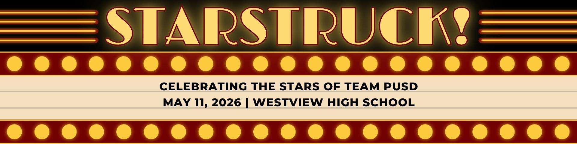 Starstruck! May 11, 2026 Westview High School