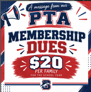 PTA Membership Dues $20