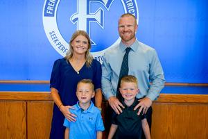 Tyler Lloyd with Family