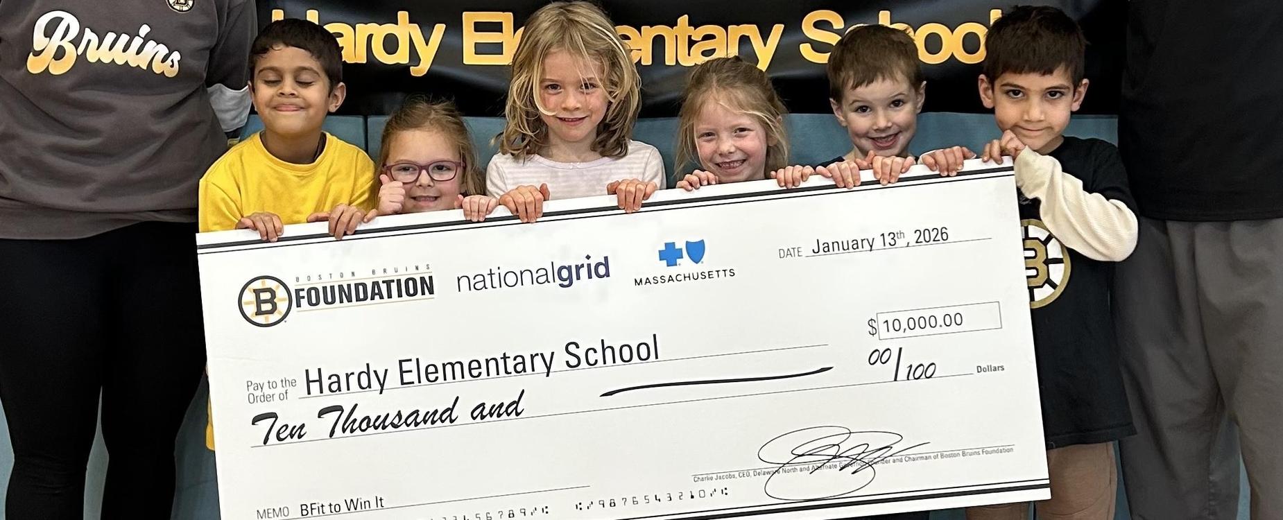 Hardy Elementary won the BFit Challenge!!!!