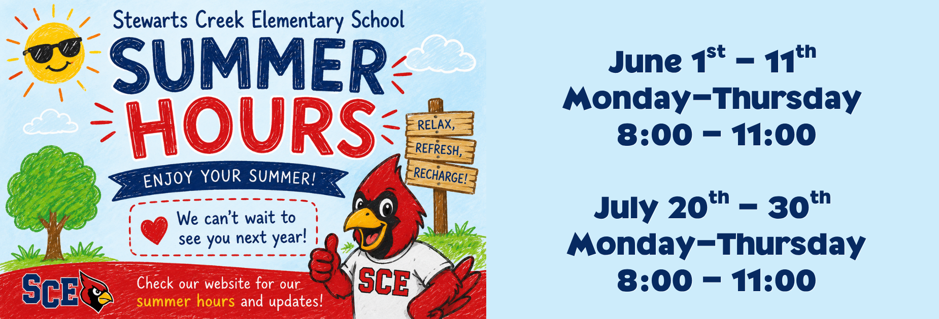 summer hours