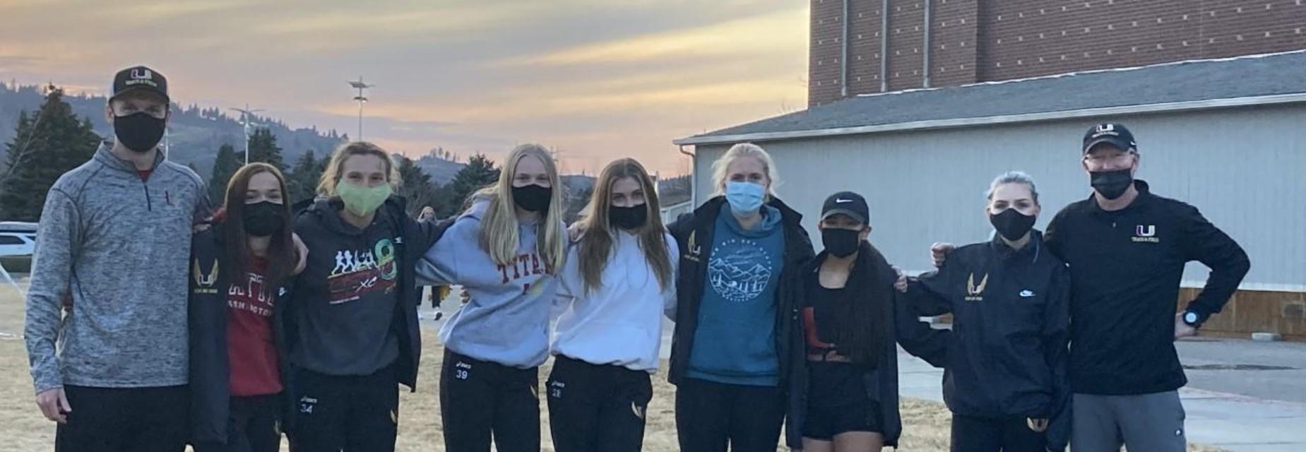 Girls cross country team photo