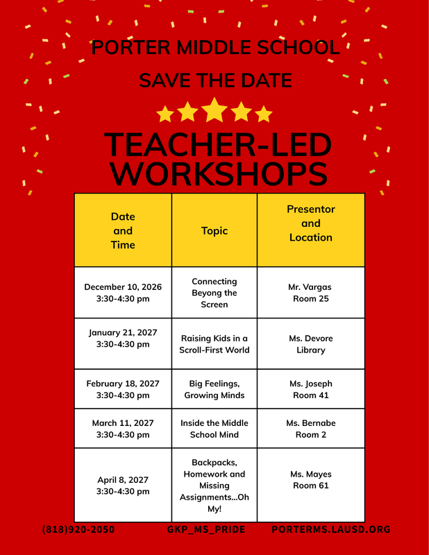 Parent Workshops