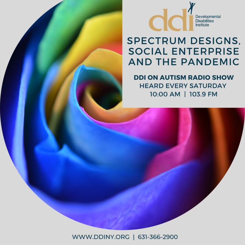 DDI Radio Show announcement (rainbow rose)