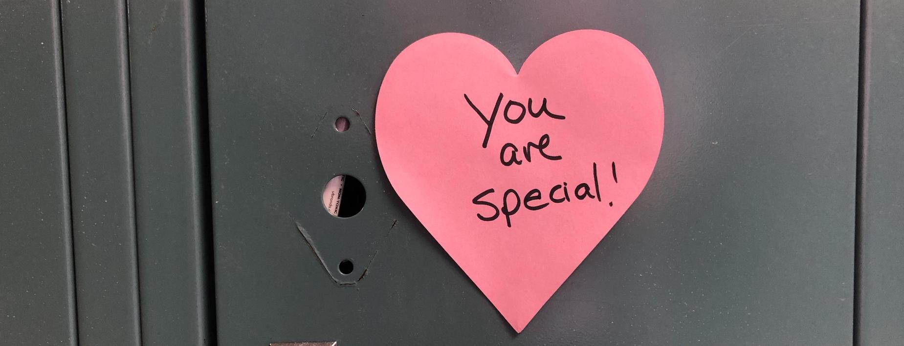 You are special heart