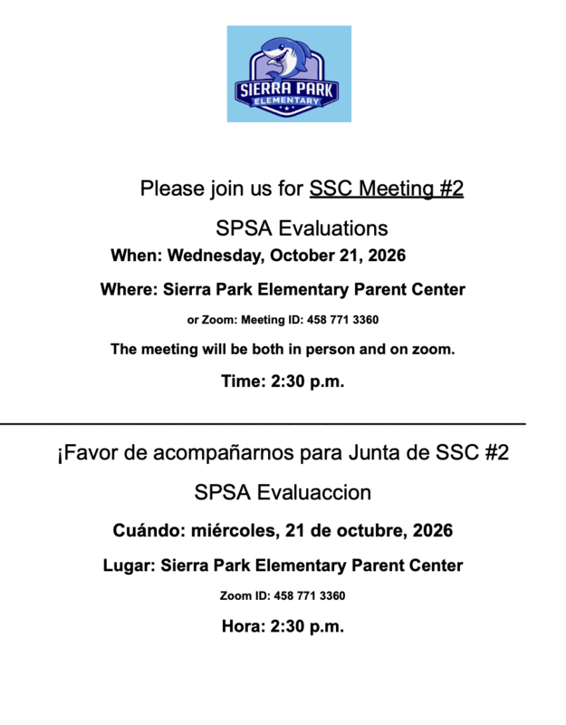 SSC Flyer mtg 2
