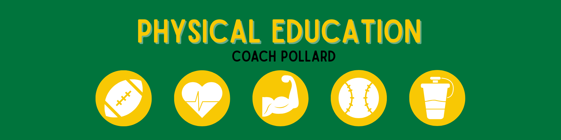 Physical Education Banner