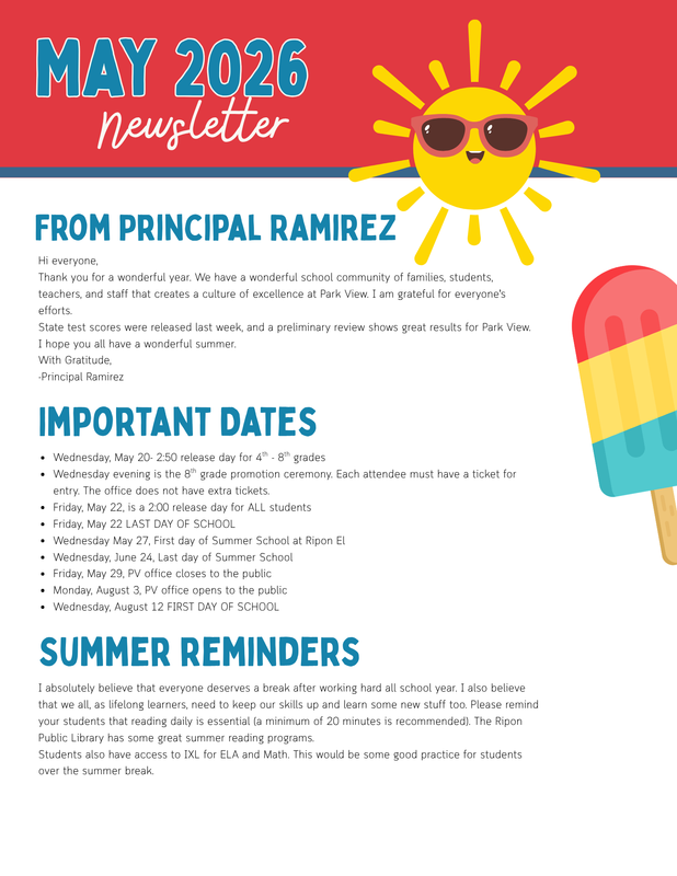 Newsletter 5.18.26