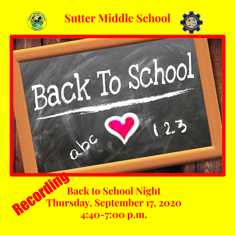 Back to School Night Webinar Recording and Presentation Featured Photo