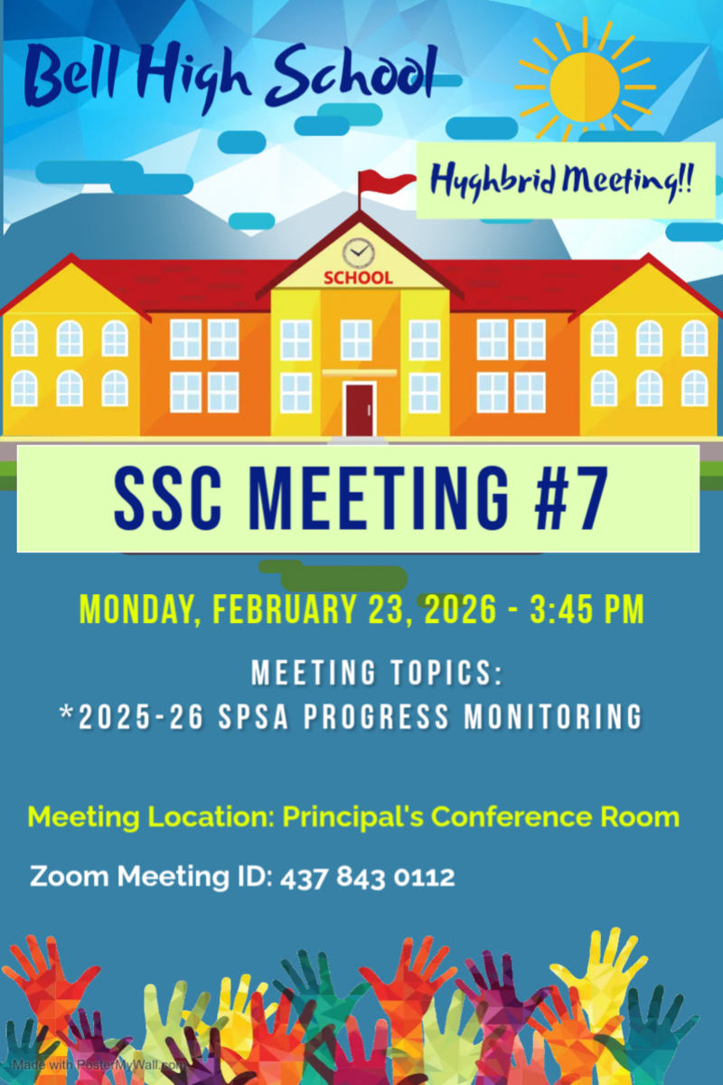 SSC Meeting (2.23.2026 @ 3:45pm)