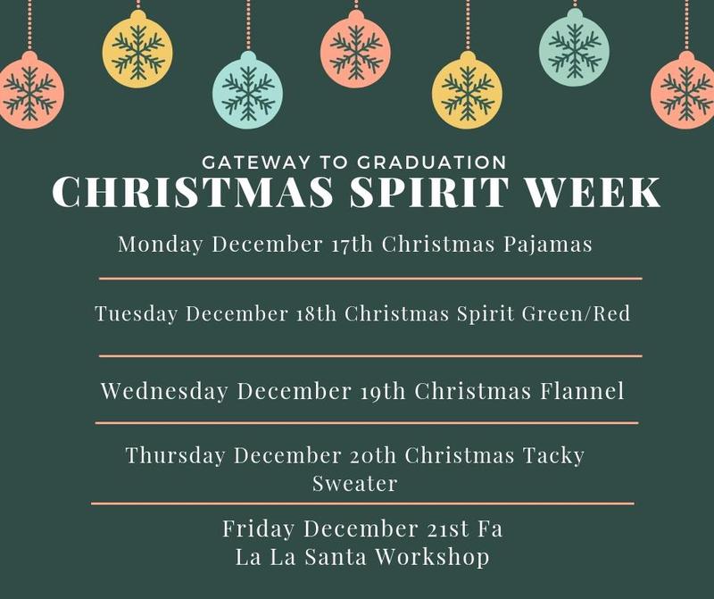 Christmas Spirit Week