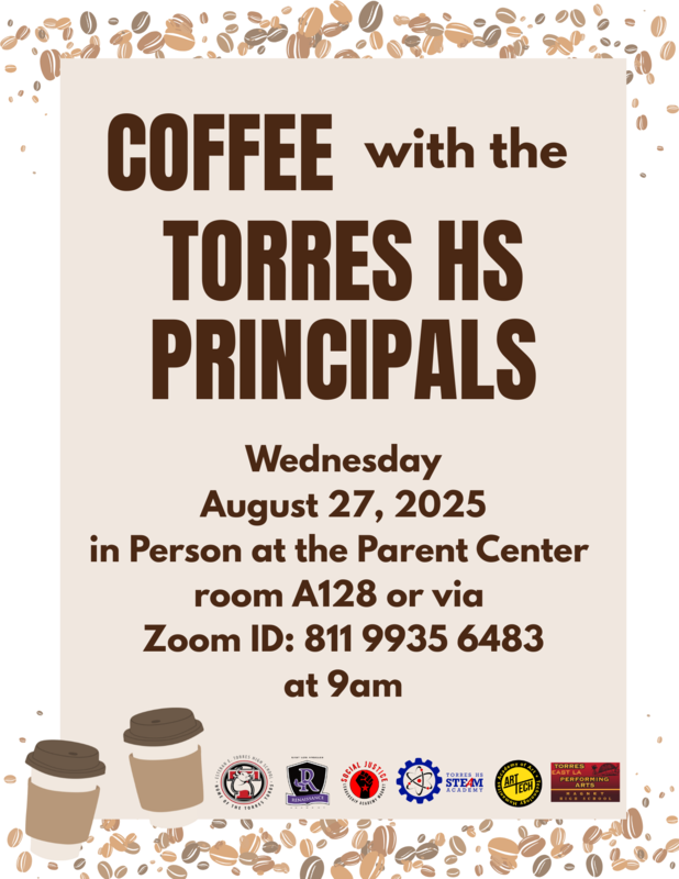 Coffee with the Principals
