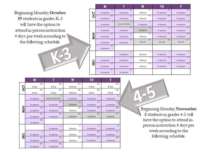 October Calendar K-5