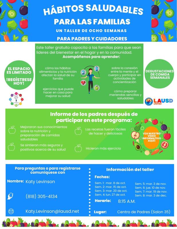 Healthy Habits 2025 - Spanish