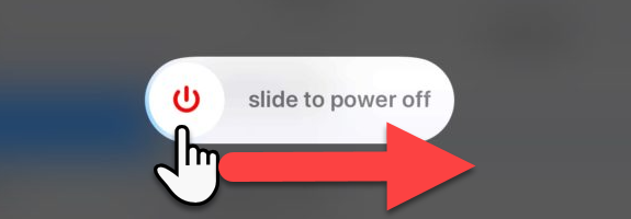 slide to power off