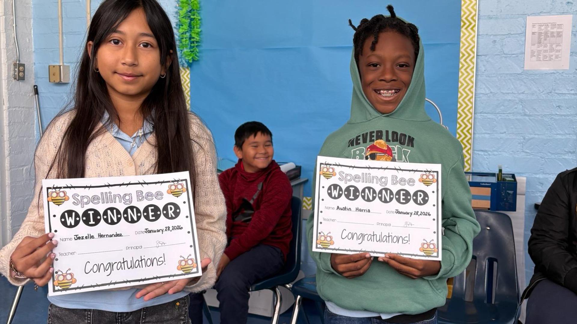 Spelling Bee winners