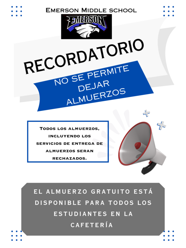 No se permite comida ni bebida del exterior.