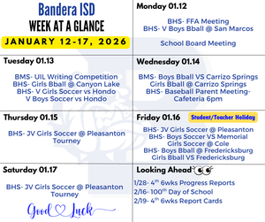 Week at a glance photo