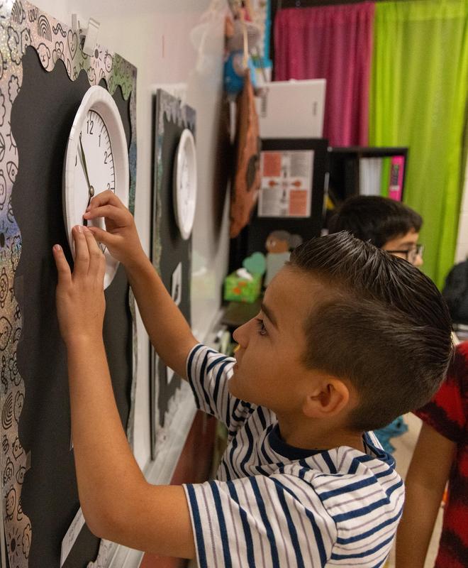 inside the classroom