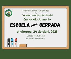 School closed on Friday -Spanish