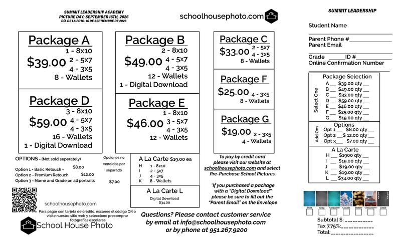 Picture Day Flyer