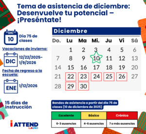 December Attendance Goal