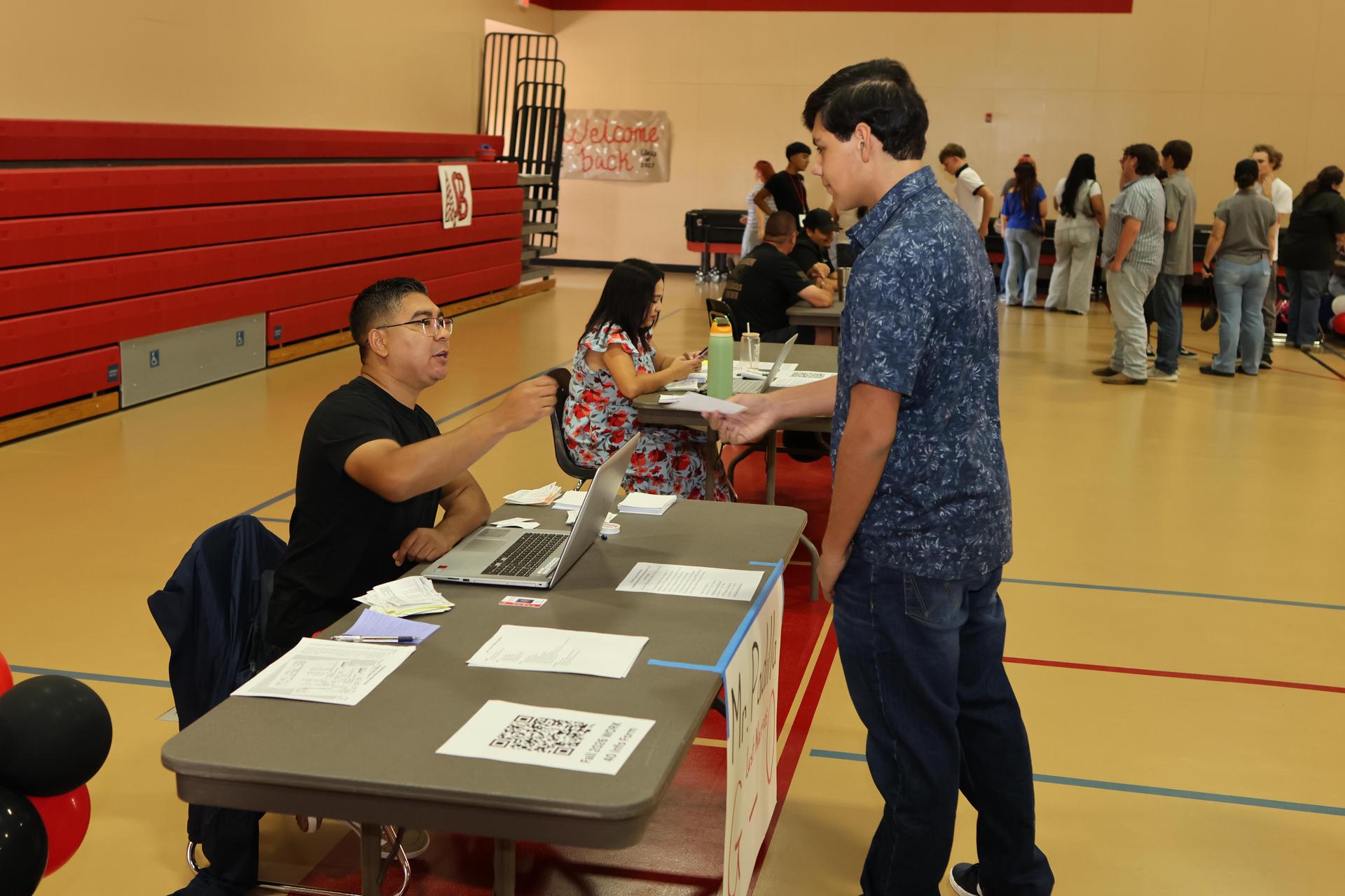 Students and staff at Tribe Turnout 32