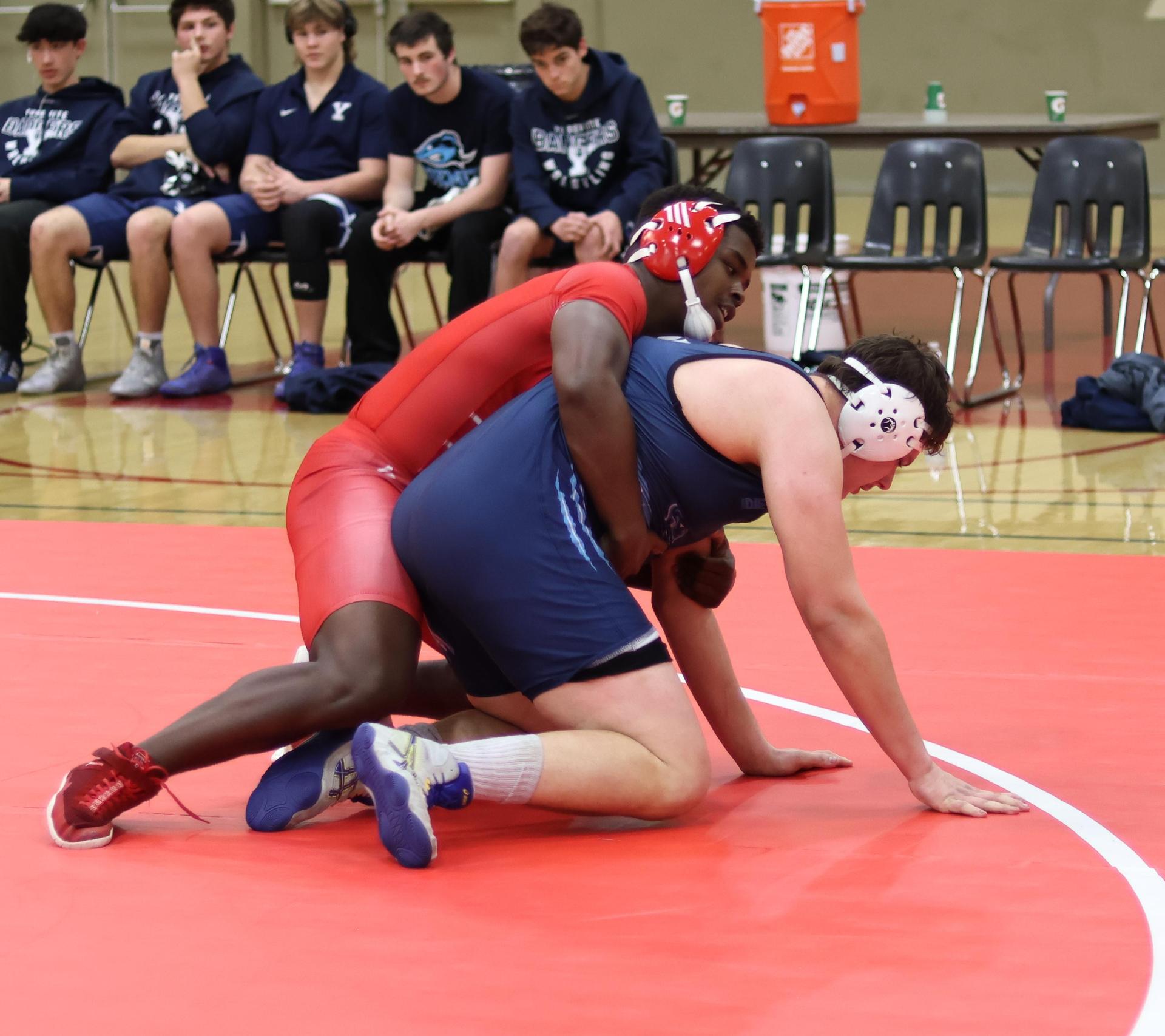 wrestling against yosemite