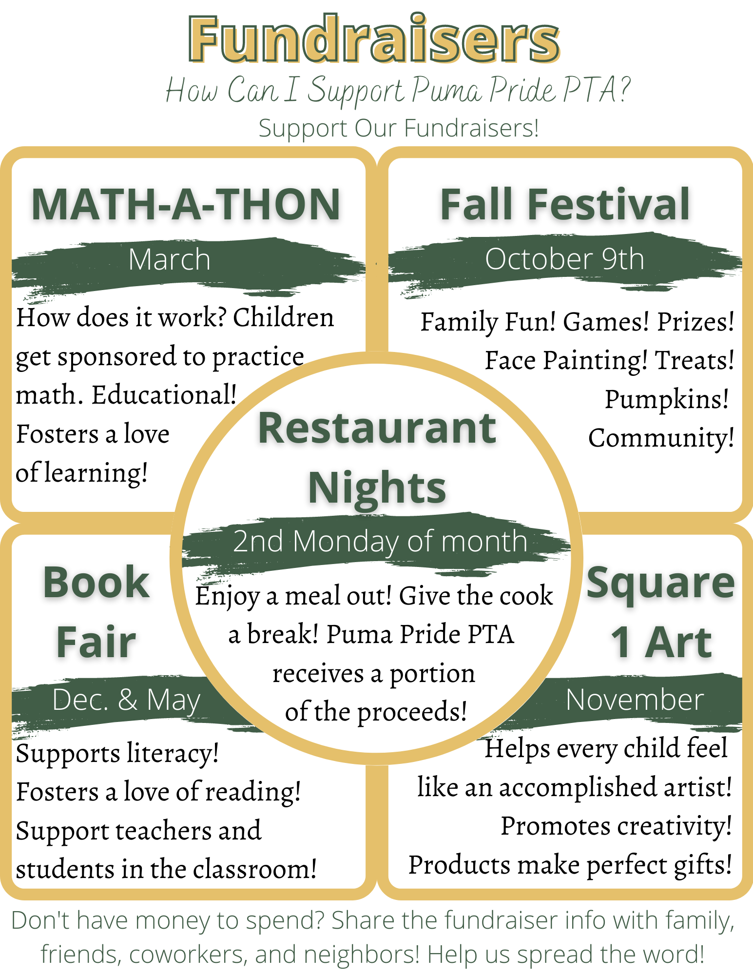 Puma Pride PTA Parents Firestone Charter Academy