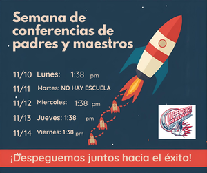 semana de conferencias de padres y maestros