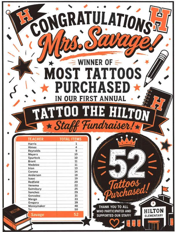 PTA Tattoo Fundraiser Featured Photo