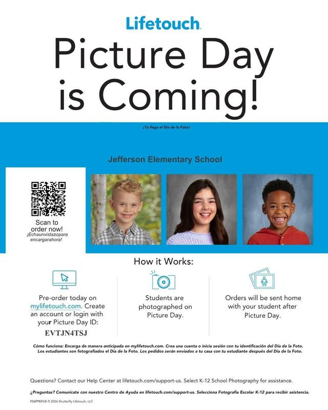 Flyer for picture day