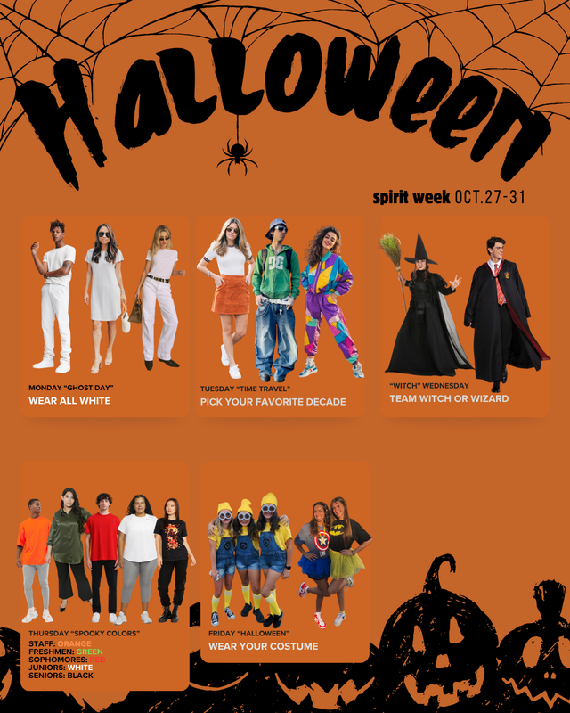halloween spirit week