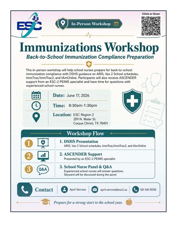 Immunizations Workshop
