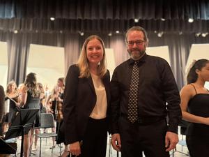 Music Directors Palermo and Lang
