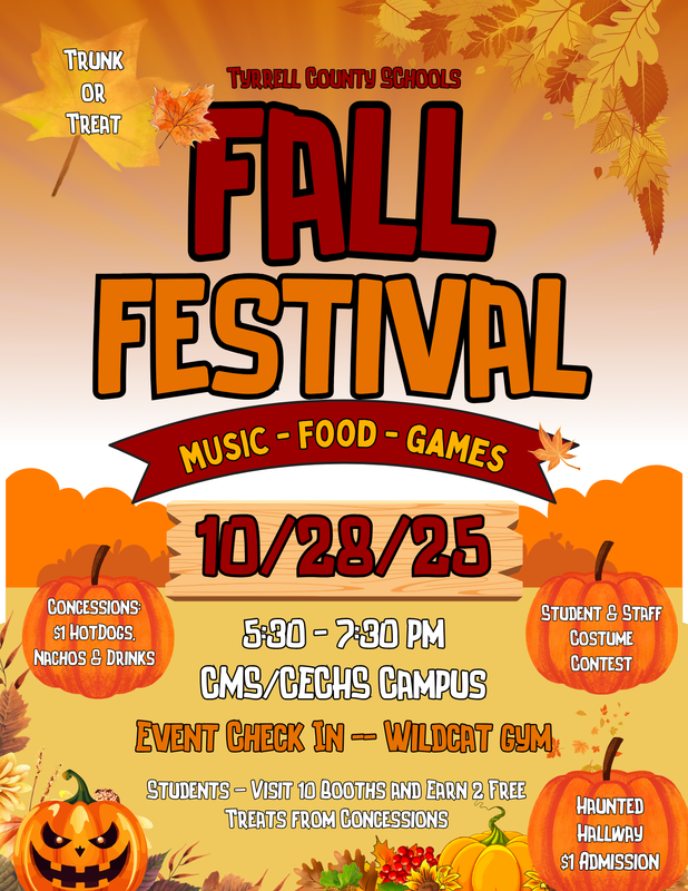 Fall Festival Event Flyer