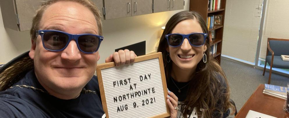 First Day of School Admin Photo