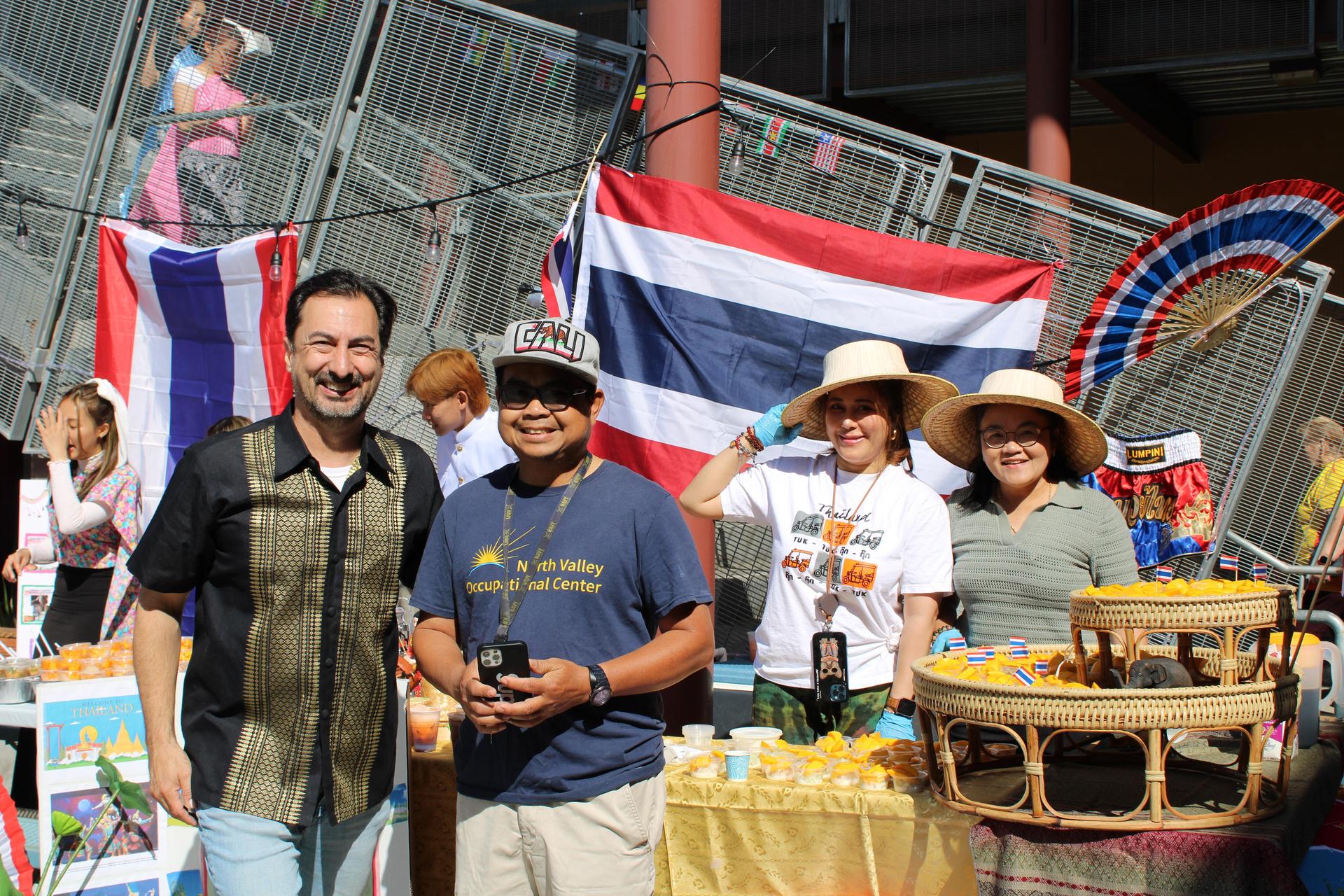 Teachers and students at the EVSC Student Council Multicultural Event