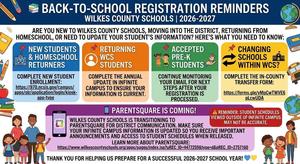 Back to School Registration Graphic